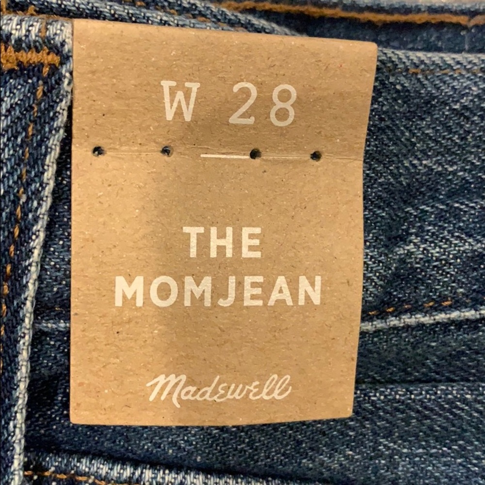 Madewell The Momjean in Stratfield Wash Jeans - Picture 6 of 10